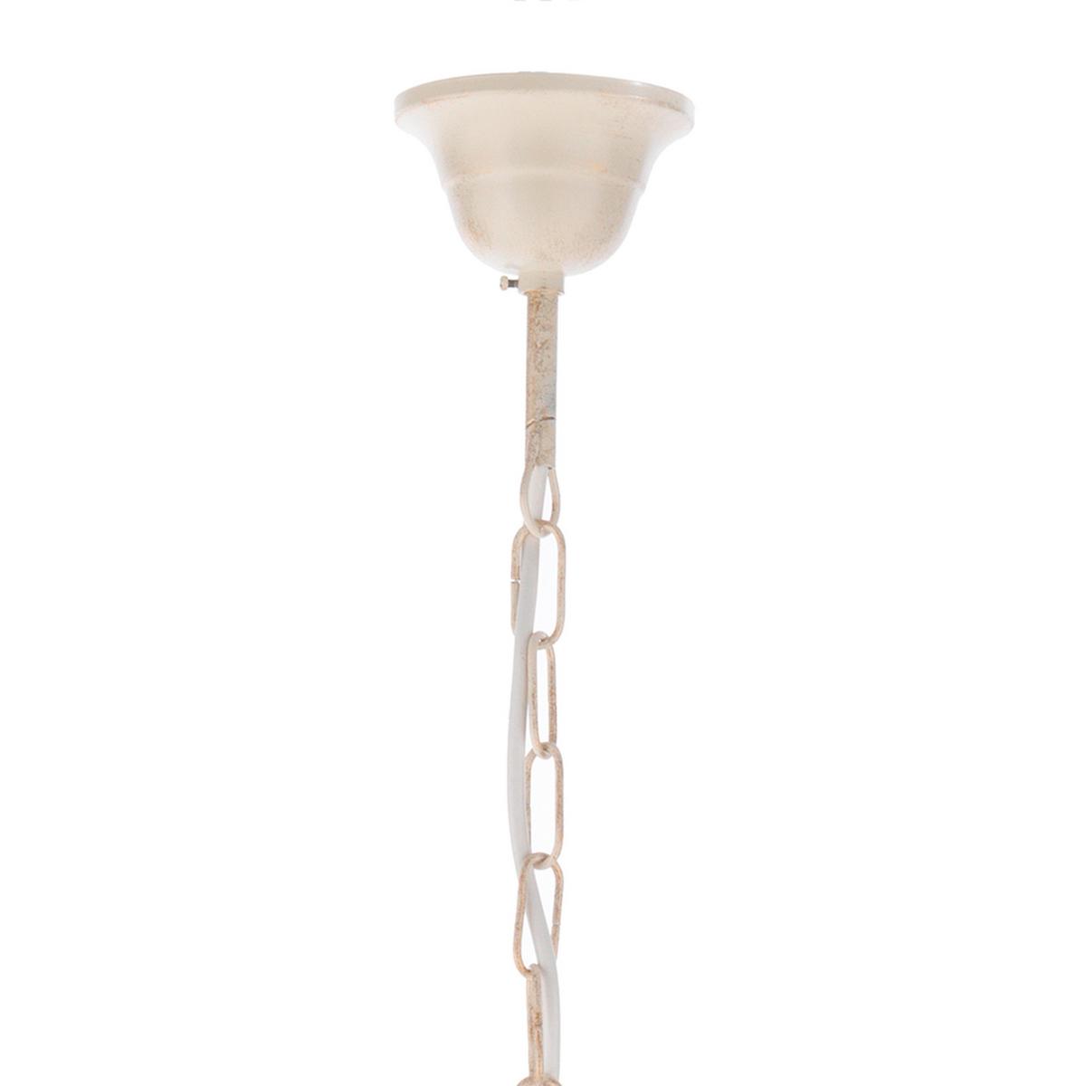 Kronleuchter 4250/3a - Bronzefarben, KONVENTIONELL, Glas/Metall (65/82cm)