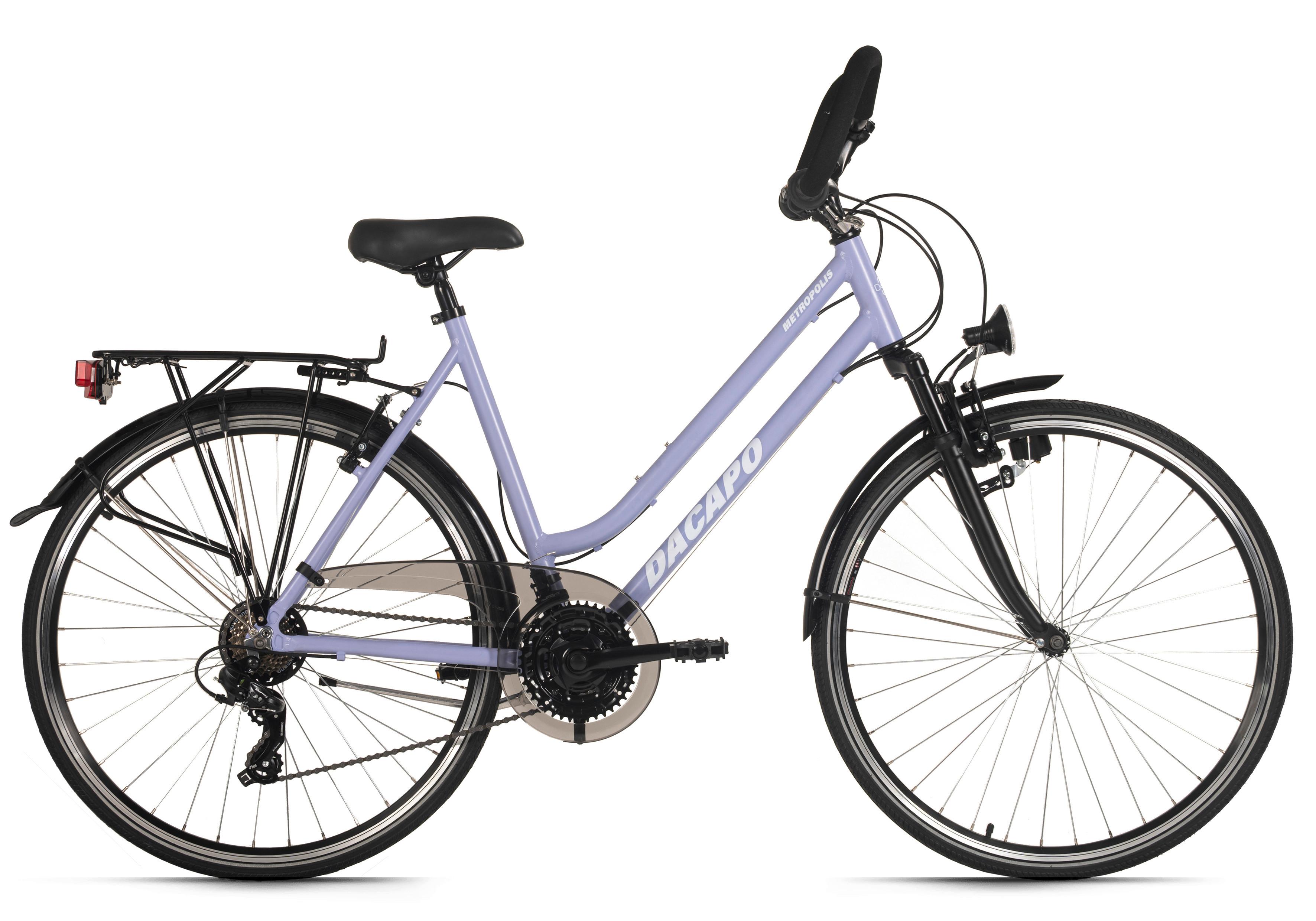Trekkingrad, 28 Zoll Blau - Blau, KONVENTIONELL, Metall (25/140/60cm)