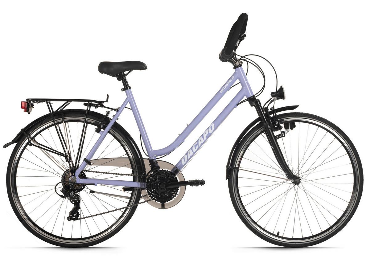 Trekkingrad, 28 Zoll Blau - Blau, KONVENTIONELL, Metall (25/140/60cm)
