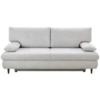 Schlafsofa Virgo - Hellgrau/Schwarz, KONVENTIONELL, Textil (212/97/105cm) - MID.YOU