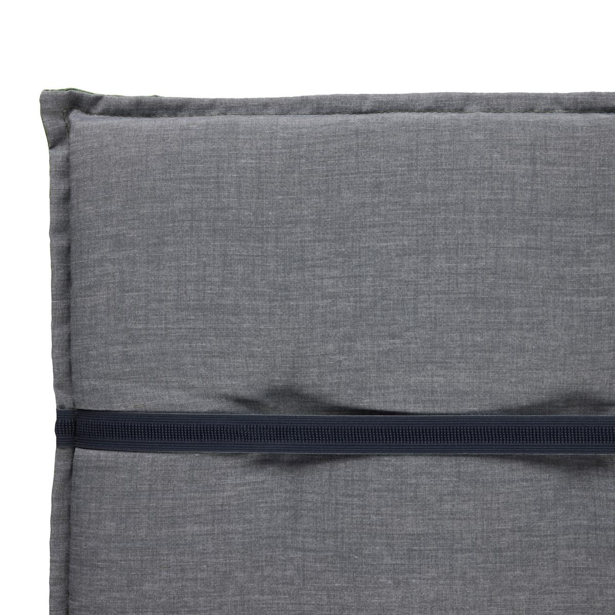 PODLOŽKA NA ŽIDLI GENF 2 - lesní zelená, Basics, textil (120/48/5cm) - Mömax