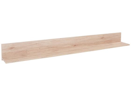 Nástenná Polica Malta - farby dubu, Moderný, kompozitné drevo (180/18/20cm) Nástenná Polica Malta - farby dubu, Moderný, kompozitné drevo (180/18/20cm)
