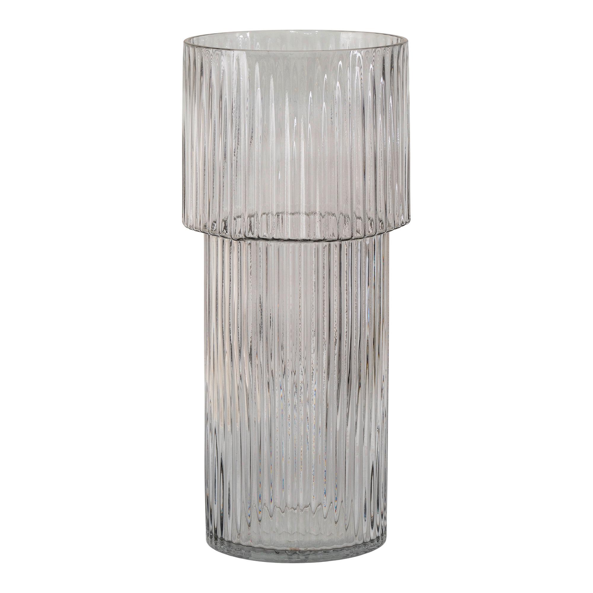 Vase Klar B: 17,5 cm - Klar, Design, Glas (17.5/40/17.5cm)