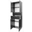 Hochschrank mit Soft-Close Kara B: 61cm, Anthrazit - Anthrazit, MODERN, Glas/Holzwerkstoff (61/176/32cm) - MID.YOU Hochschrank mit Soft-Close Kara B: 61cm, Anthrazit - Anthrazit, MODERN, Glas/Holzwerkstoff (61/176/32cm) - MID.YOU