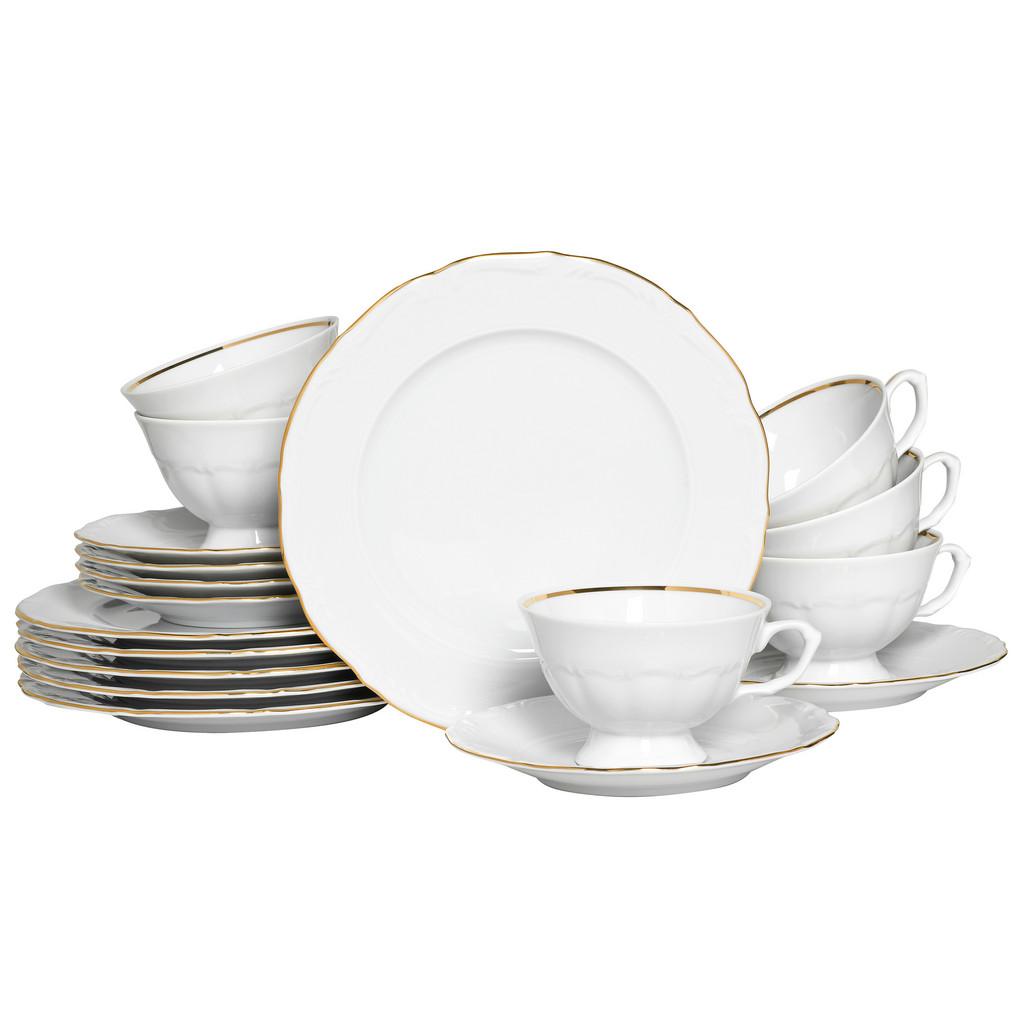 Kaffeeservice Maria Theresia Porzellan 18--Teilig
