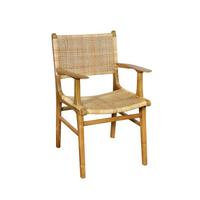 ARMLEHNSTUHL Naturfarben B: 59cm - Naturfarben, MODERN, Holz (59/84/60cm) - MID.YOU