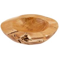 Dekoschale Henno Naturfarben Holz 30x6 cm - Naturfarben, MODERN, Holz (30/6cm) - Luca Bessoni