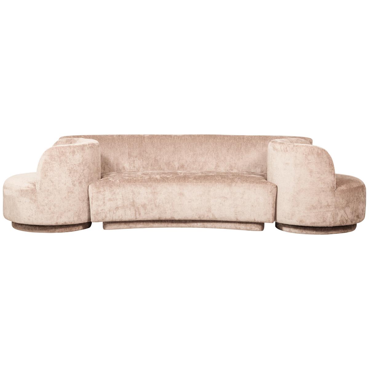 Bigsofa Popular Naturfarben B: 290 Cm - Naturfarben, Design, Textil (290/72/97cm) - Livetastic
