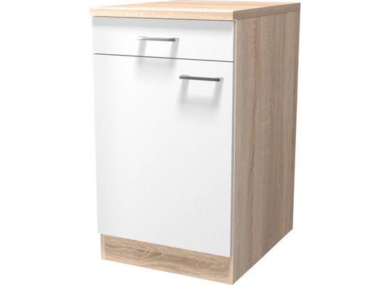 Küchenunterschrank Samoa Us 50 - Eichefarben/Weiß, KONVENTIONELL, Holz/Holzwerkstoff (50/85/57cm) Küchenunterschrank Samoa Us 50 - Eichefarben/Weiß, KONVENTIONELL, Holz/Holzwerkstoff (50/85/57cm)
