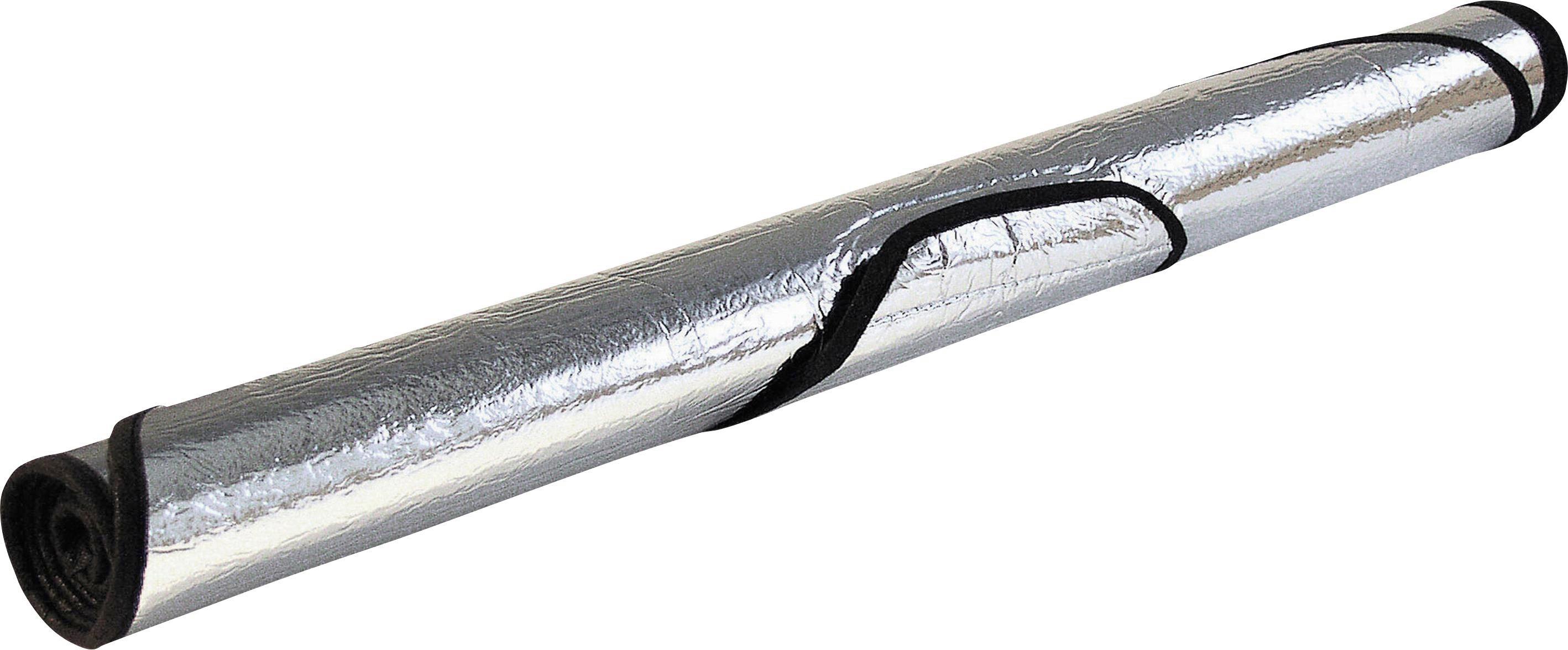 DINO Heckscheibenabdeckung Aluminium beschichtet, Diebstahlsicherung (B x  H) 150 cm x 95 cm Auto Aluminium (poliert)