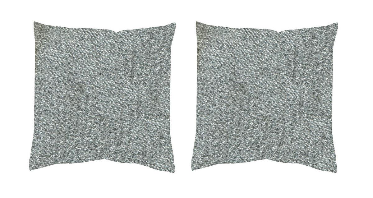 Kissenhüllen-set Fjella - Salbeigrün, Basics, Textil (40/40cm)