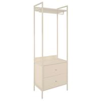 Garderobe Dhaka Kaschmir B: 64 cm - Kaschmir, MODERN, Holzwerkstoff/Metall (64/190/40cm)