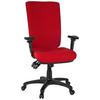 Bürostuhl Zenit High Rot Bis 120 Kg - Rot, Basics, Kunststoff/Textil (56/130/45cm) - MID.YOU