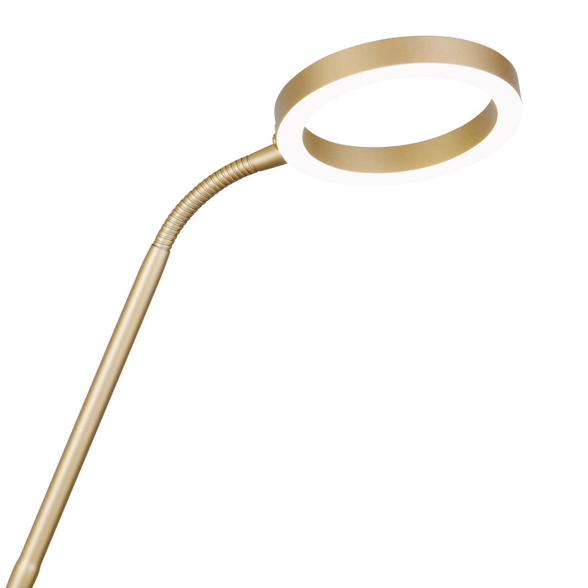 LED-Stehleuchte 449510279 Willis - Goldfarben, Design, Metall (40/180cm) - Trio Leuchten