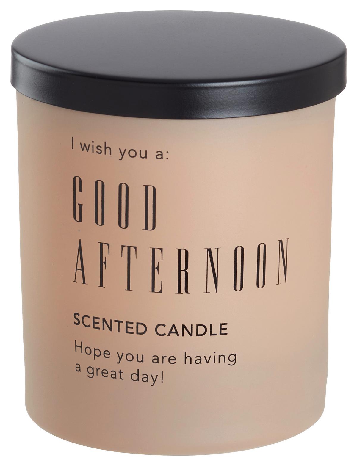 Svíčka ve skle Vivat - bílá/černá, kov/přírodní materiály (7,9/9,7/7,9cm) - Mömax