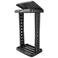 Müllsackständer für 120L Schwarz B: 43 cm - Schwarz, Basics, Kunststoff (43/43/73cm)