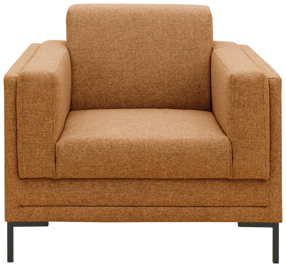 Sessel Looks Vii - Messingfarben/Silberfarben, Design, Textil (97/82/90cm) - LOOKS by W.Joop