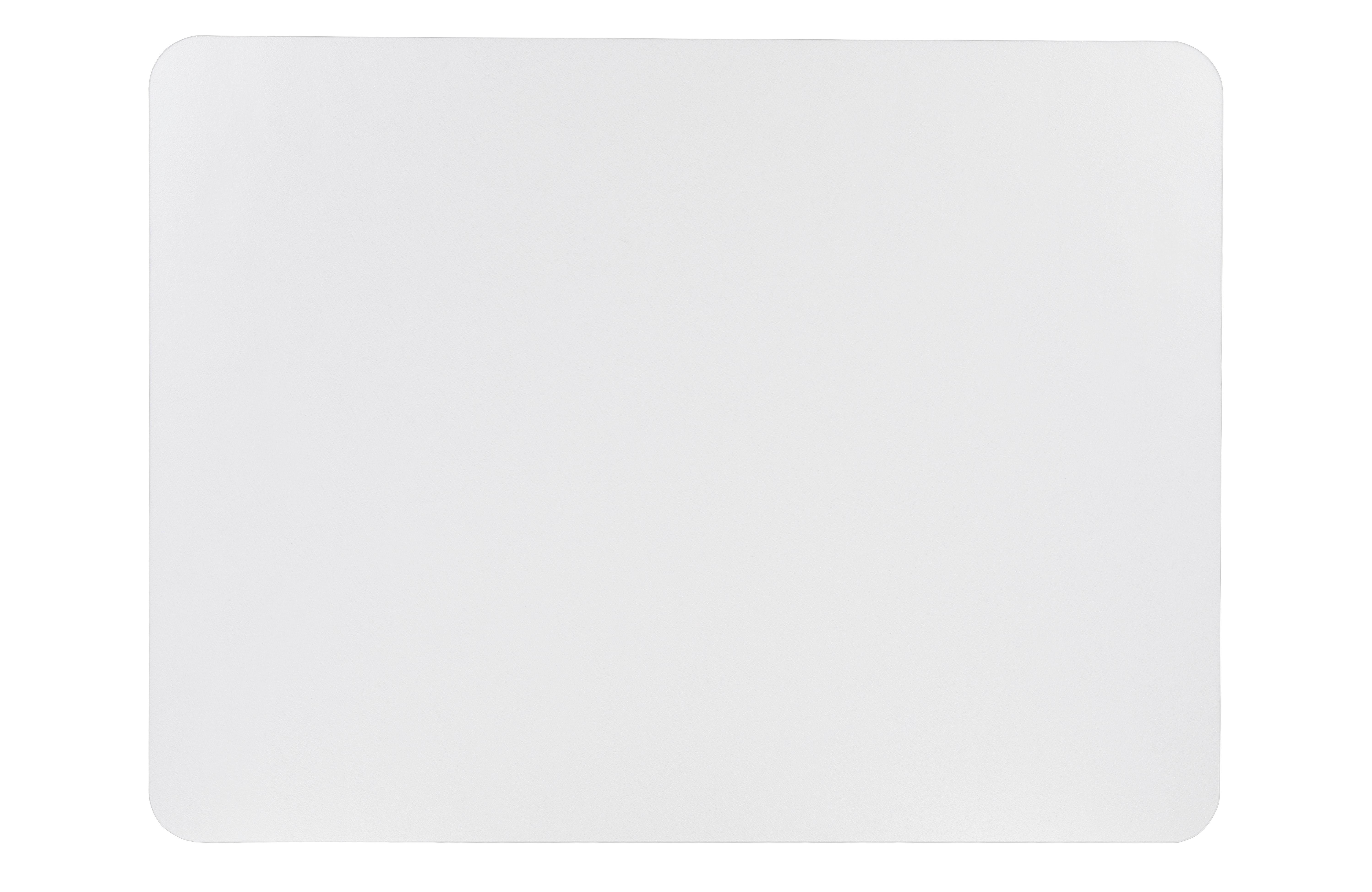 Bodenschutzmatte 90x120 cm Transparent Kunststoff