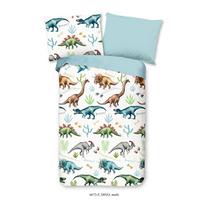 Kinderbettwäsche Dino Multicolor 140x200 cm - Multicolor, Trend, Textil (140/200cm)