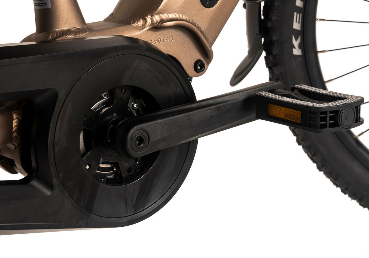 E-citybike 27,5 Zoll Bronze Matt - Cappuccino, MODERN, Metall (180/70/100cm)