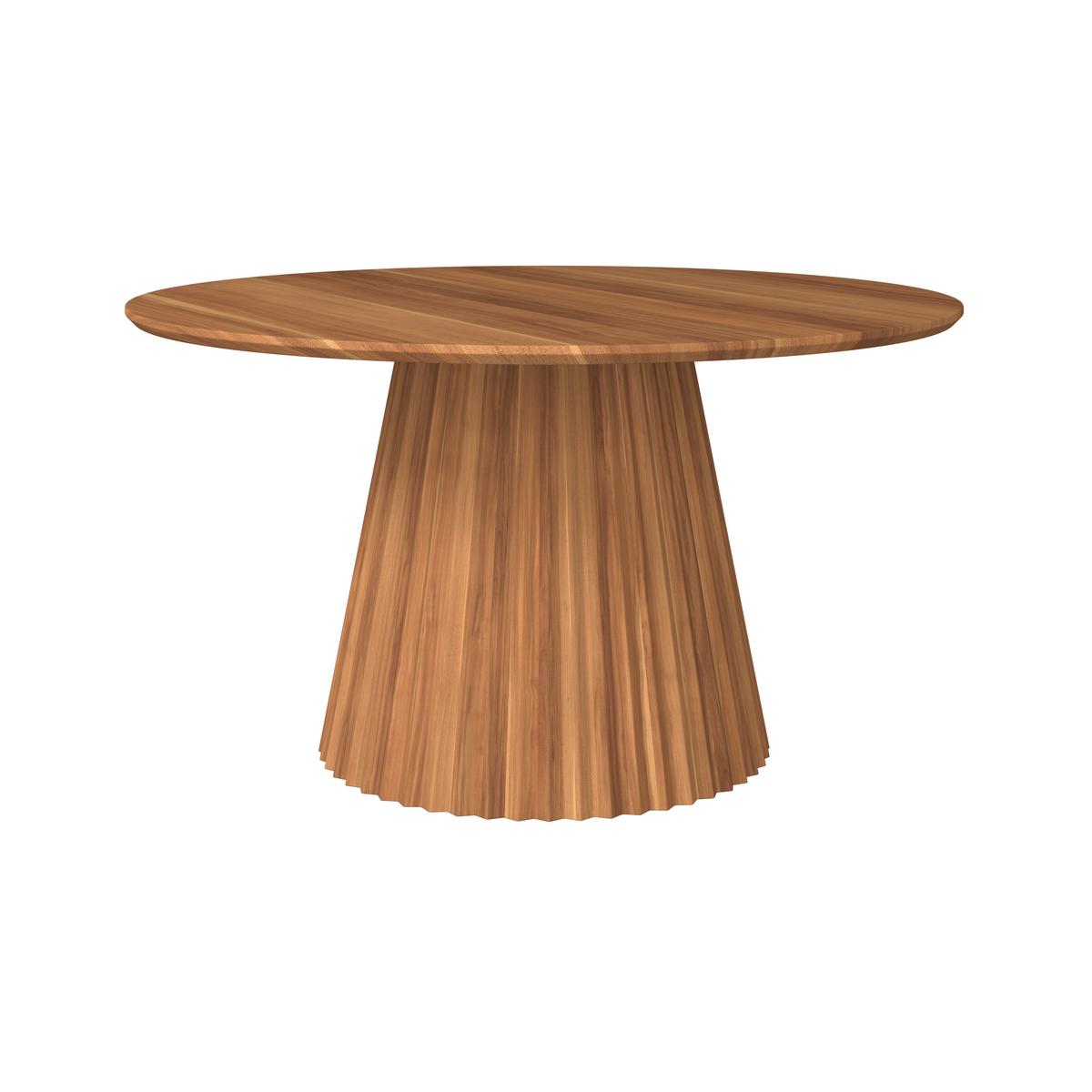 Jedálenský stôl ALLEGRA 140 - farba akácie/prírodná farba, Modern, drevo (140/76cm) - Bessagi Home