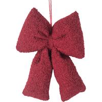 Závesná dekorácia LIZZY 2 - červená, Konventionell, textil (18/24/6cm) - Mömax