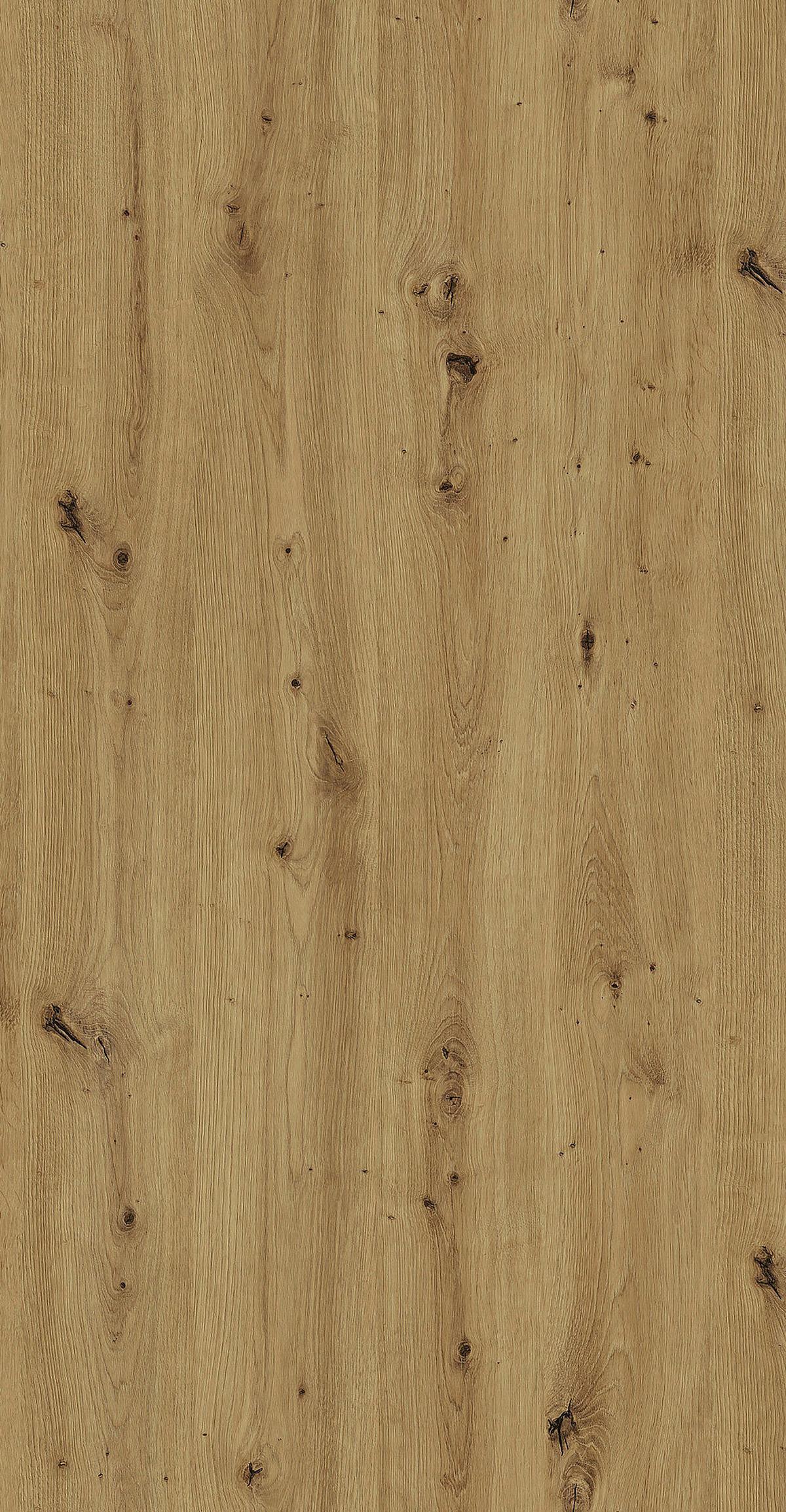 Küchenblock Toulouse Grün/Eiche Dekor B: 260 cm - Eiche Artisan/Grün, Basics, Holzwerkstoff (260cm) - MID.YOU