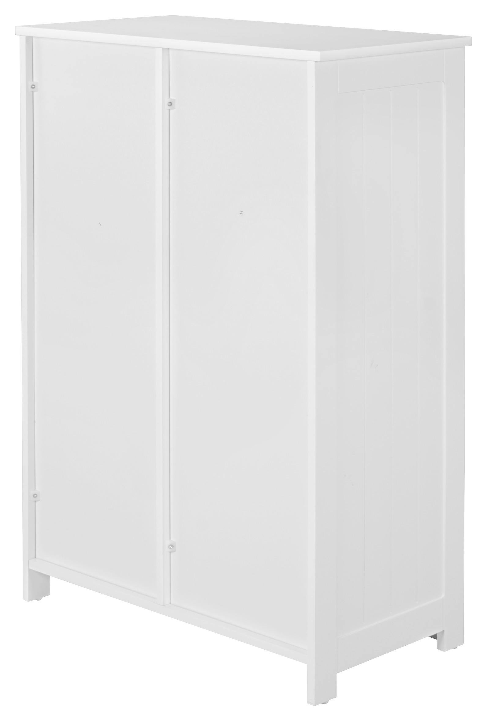 Skrinka wl5.184 biela - biela, Basics, kompozitné drevo (56/83/30cm) - MID.YOU