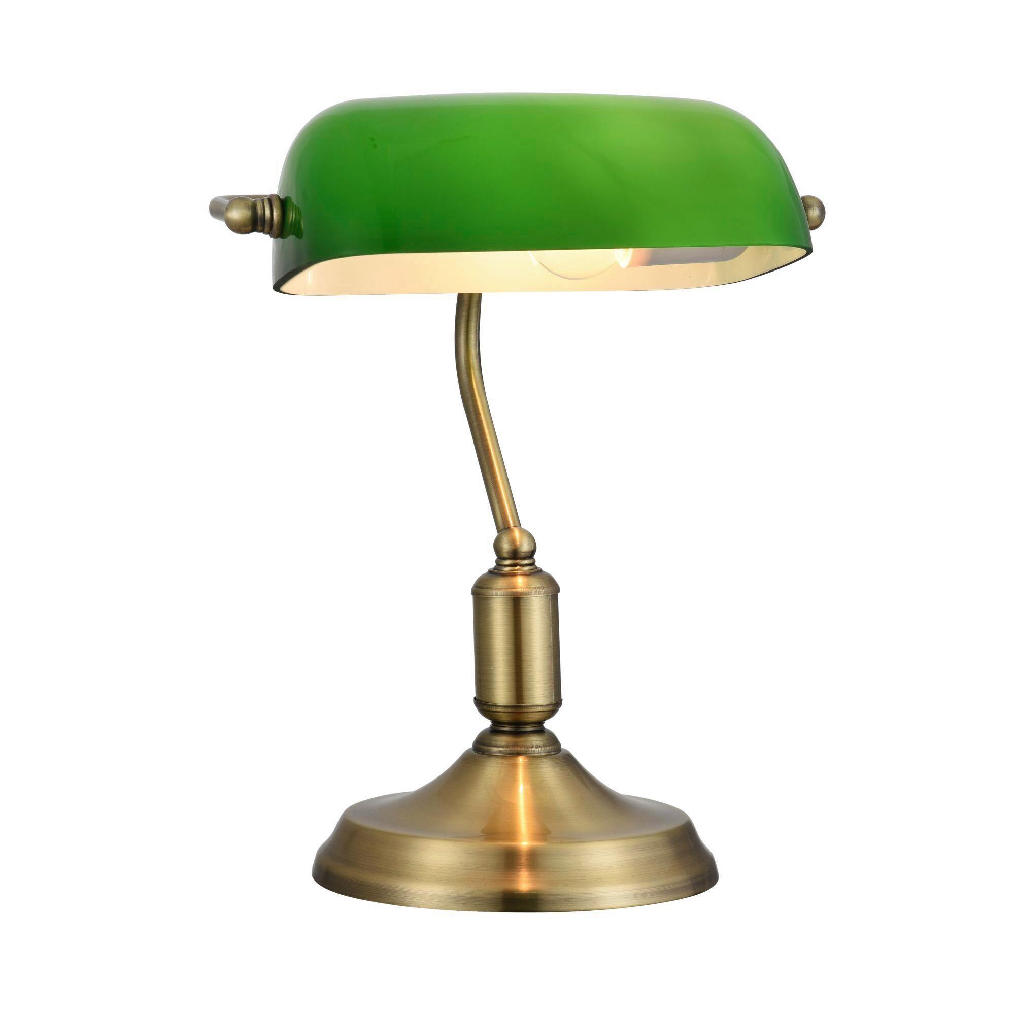 SCHREIBTISCHLEUCHTE KIWI - Messingfarben, Trend, Metall (26/36/18cm) - MAYTONI