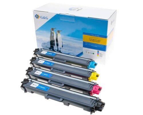 G&G Toner NT-PB241BK/245C/M/Y, 4er-Set - Schwarz, Basics, Kunststoff