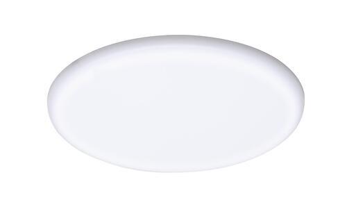 LED-Paneel Ø 21,5 cm dimmbar Mit 3 Helligkeitstufen - Weiß, Basics, Kunststoff (21,5/1cm) - Paulmann
