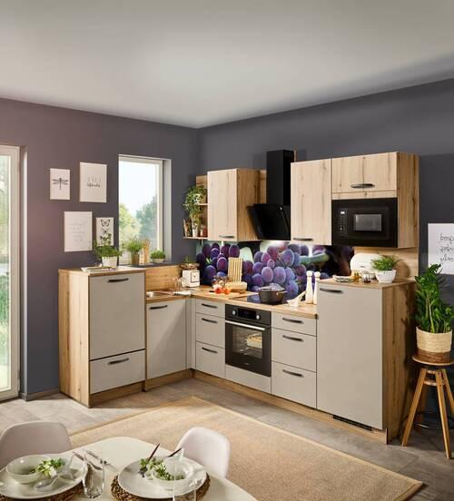 Eckküche Clean/plan - Basics, Holzwerkstoff (178/280cm) - Express