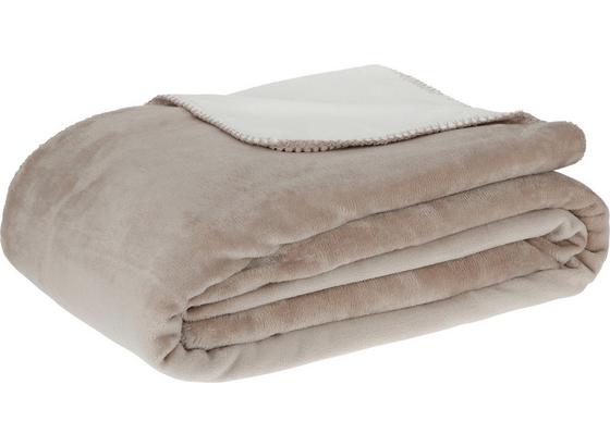 Mäkká Deka Xxl Like Obojstranná - biela/taupe, textil (220/240cm) - Mömax modern living Mäkká Deka Xxl Like Obojstranná - biela/taupe, textil (220/240cm) - Mömax modern living