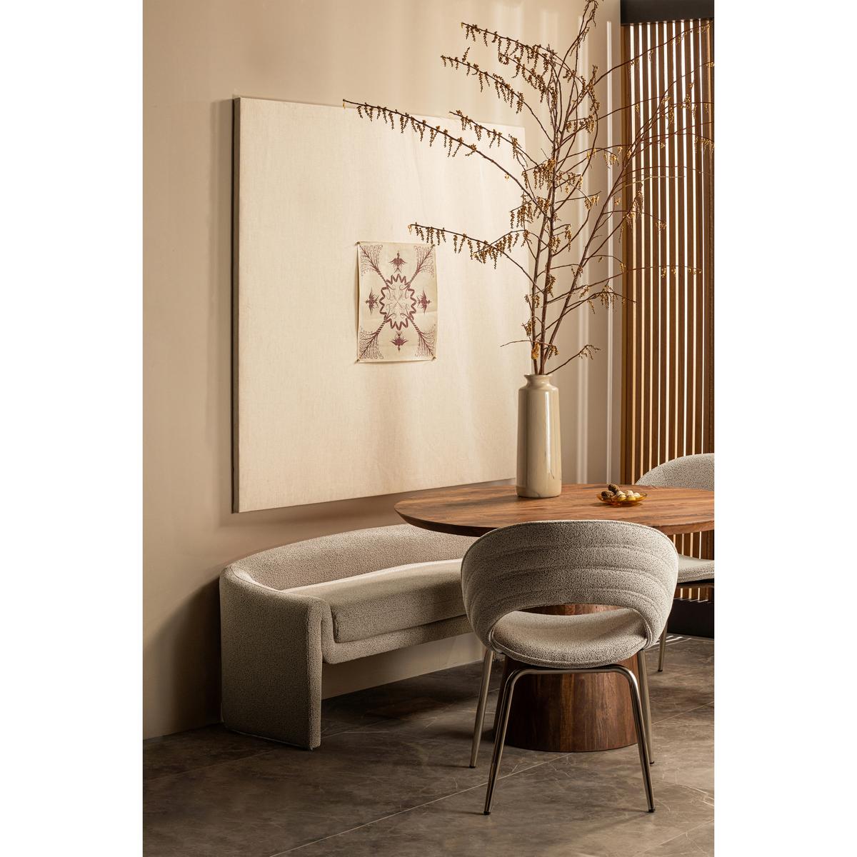 Esstisch Limit Walnussfarben L: 130 cm - Walnussfarben, Design, Holz (130/130/76cm) - Livetastic