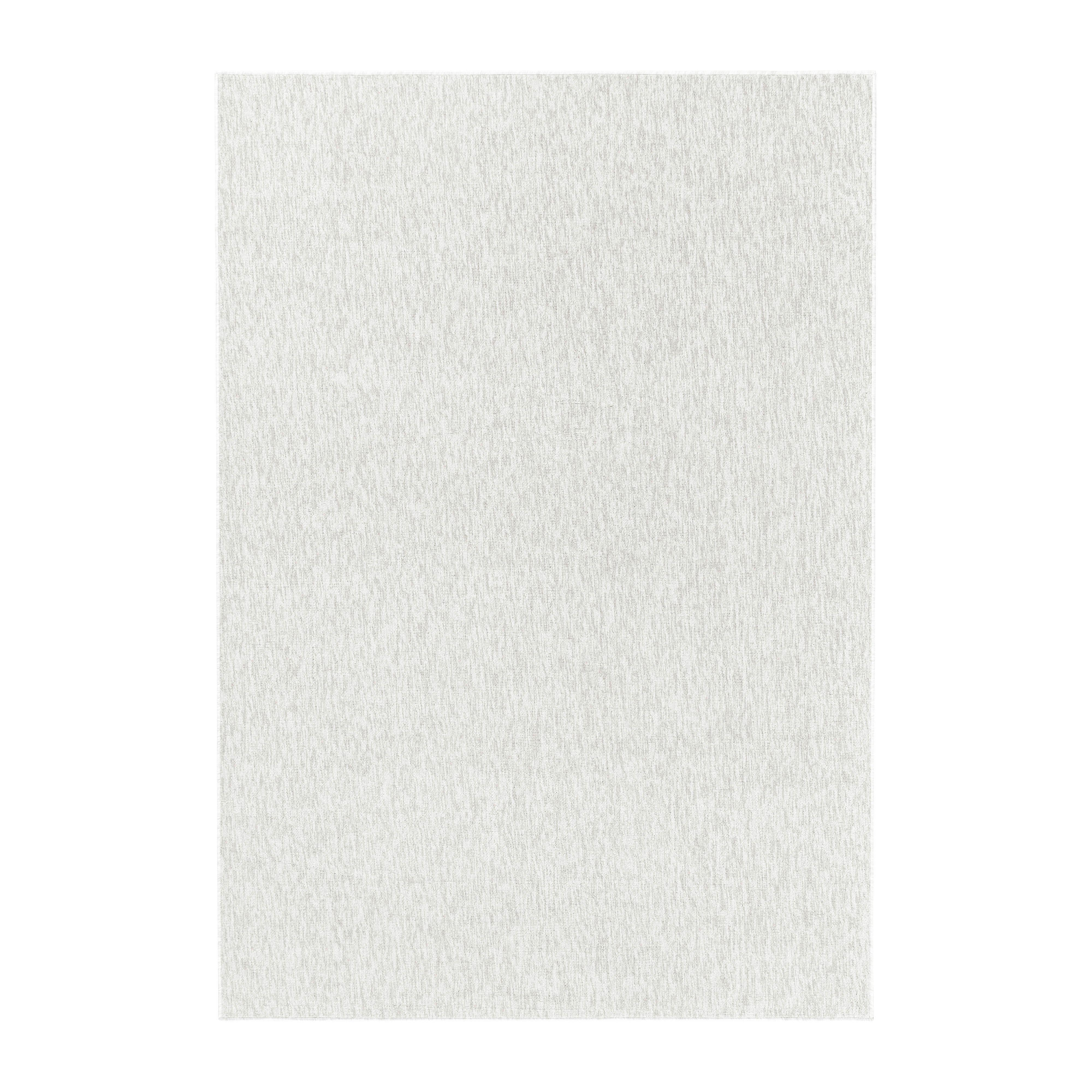 Flachwebteppich in Creme für Hausstauballergiker