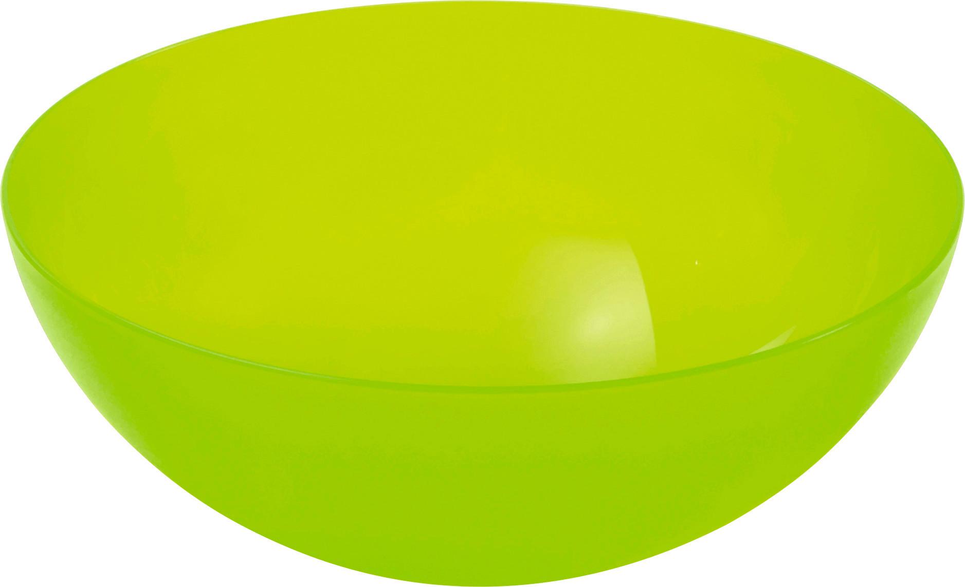 Schüssel aus Kunststoff Grün oder Blau Pauli D: 23 cm