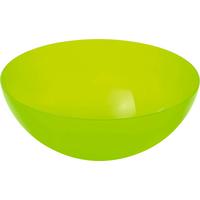Schüssel aus Kunststoff Grün oder Blau Pauli D: 23 cm - Blau/Pink, KONVENTIONELL, Kunststoff (23cm)