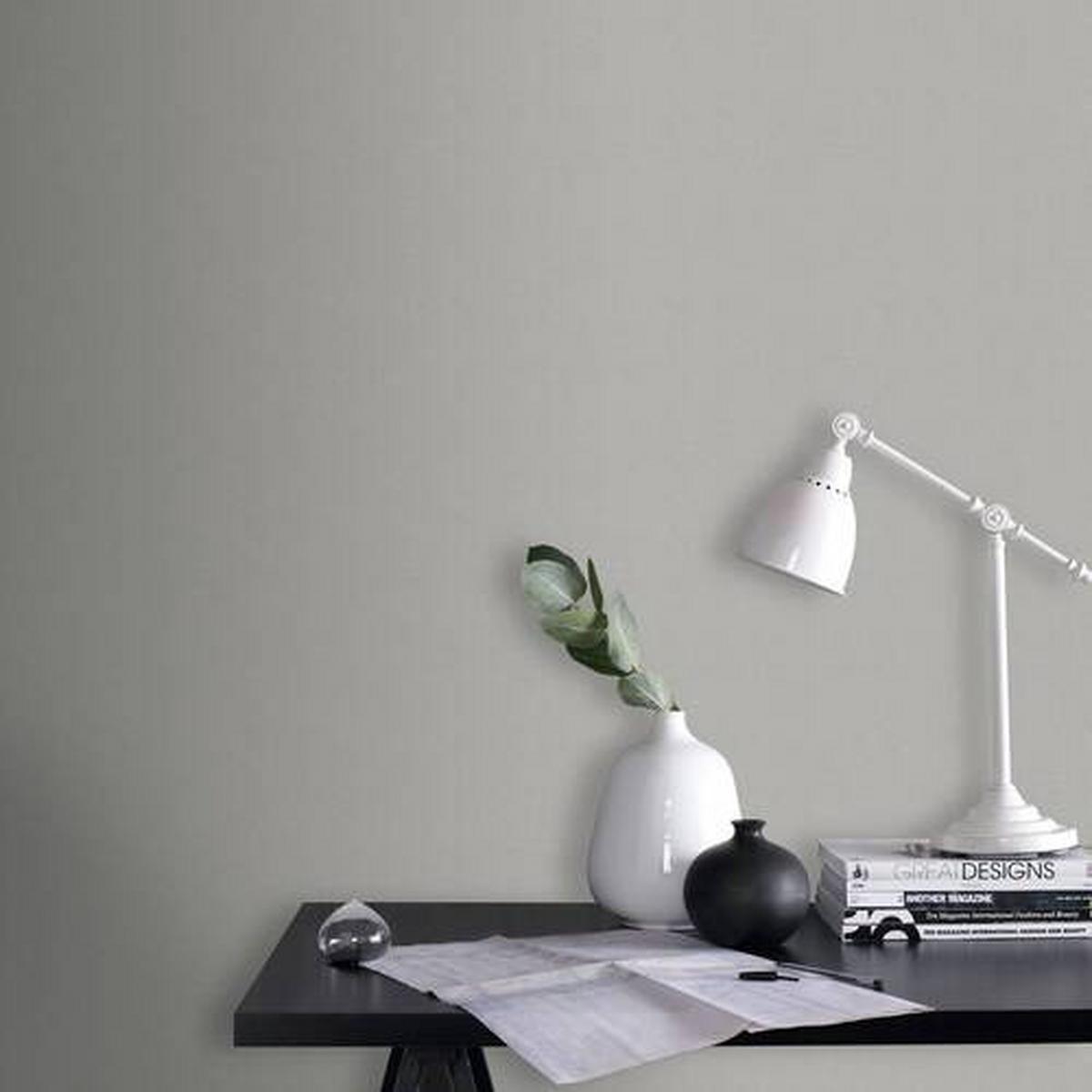 Vliestapete 5673492 - Grau, Basics, Papier/Kunststoff (52/1000cm)