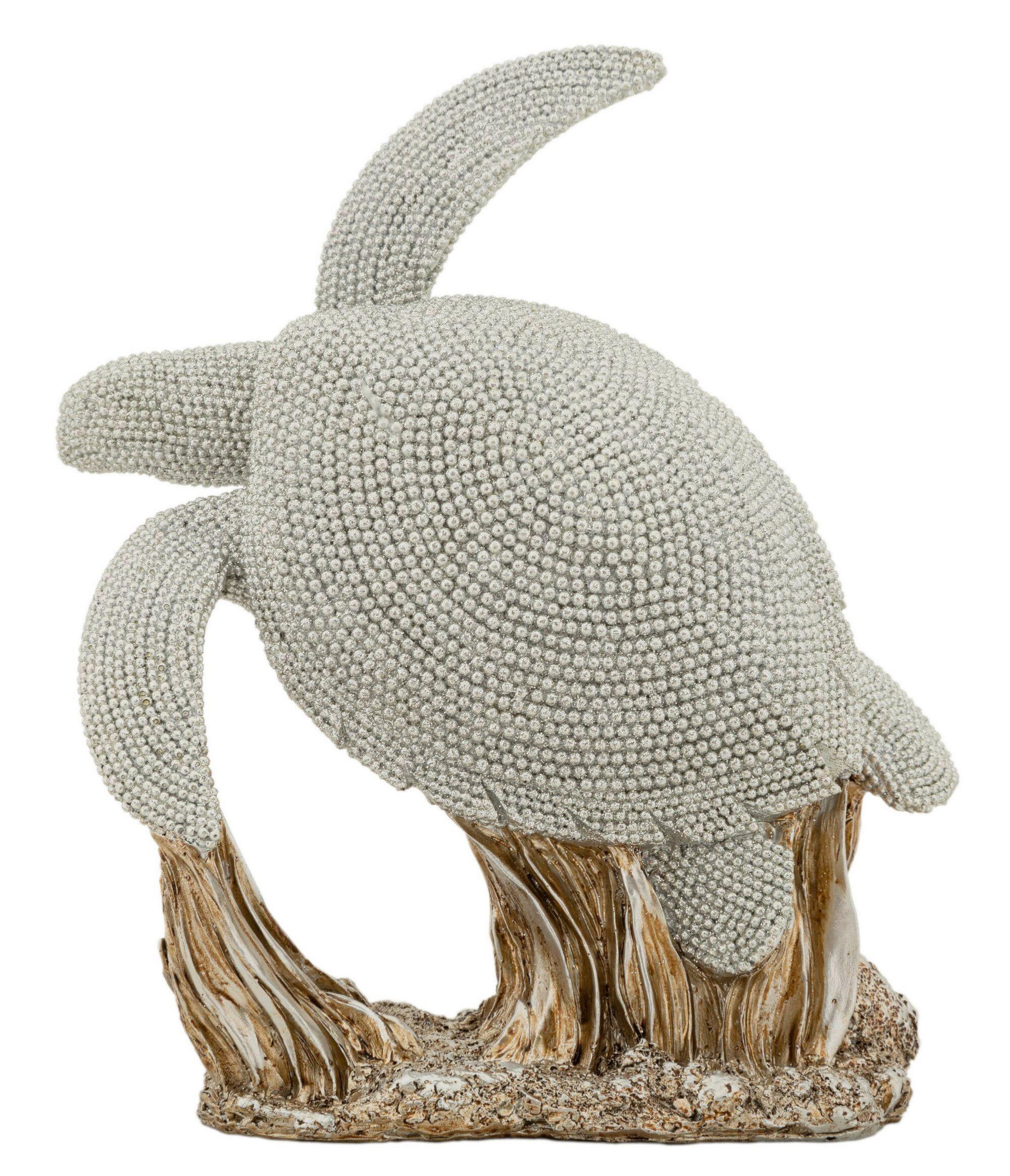 Skulptur Kunststoff, Silver