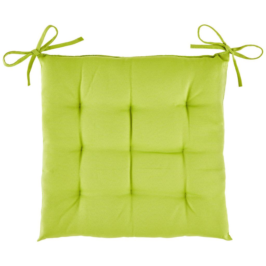 Sitzkissen Jolanda Grün 40x40 Cm Textil