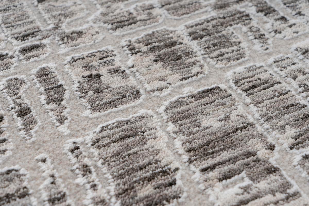 Webteppich My Bella - Grau, Design, Textil (120/170cm) - Obsession