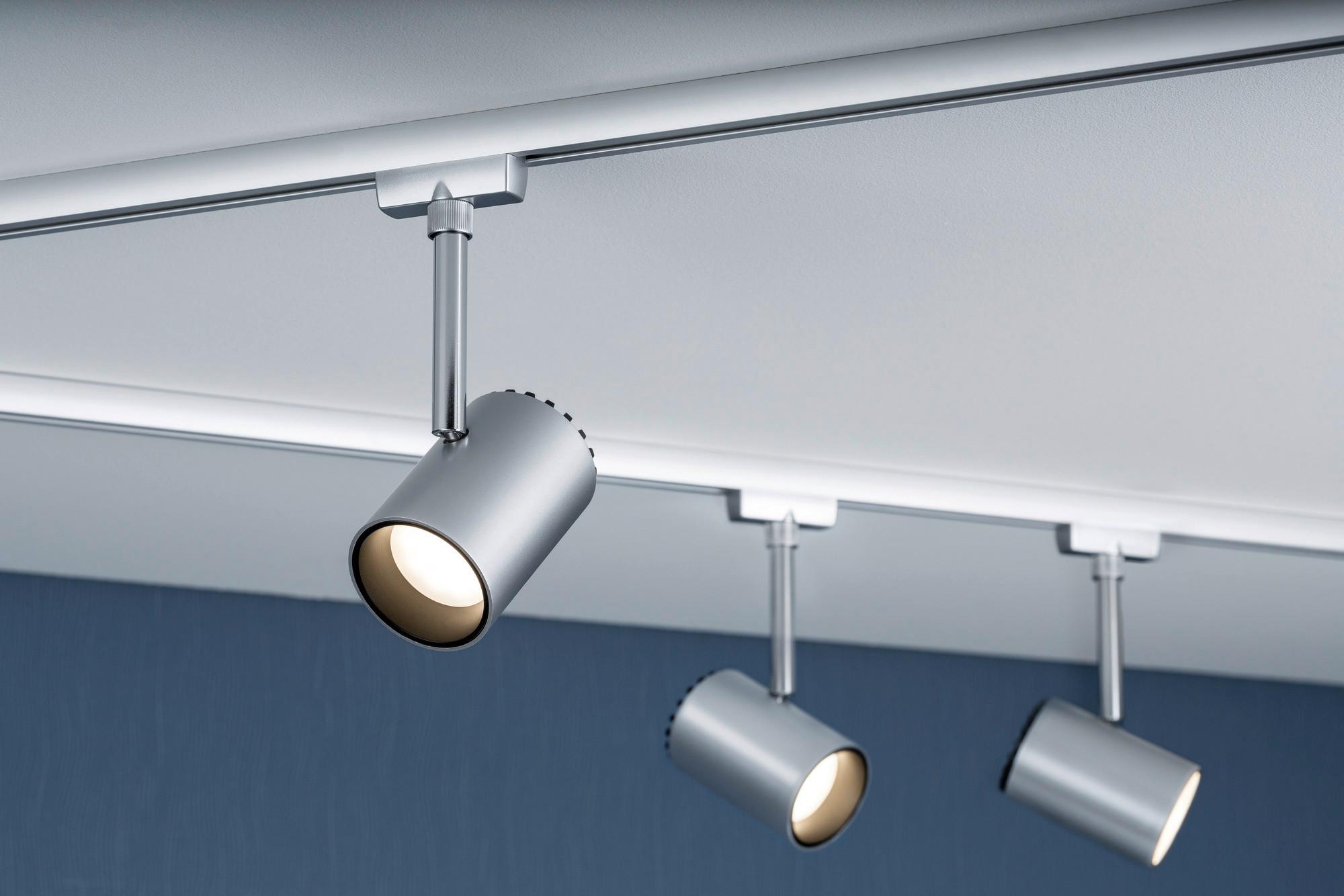 Schienensystem Urail Strahler 95273 LED-Spotkopf Schwenkbar - Chromfarben, Design, Metall (5,9/18/9cm) - Paulmann