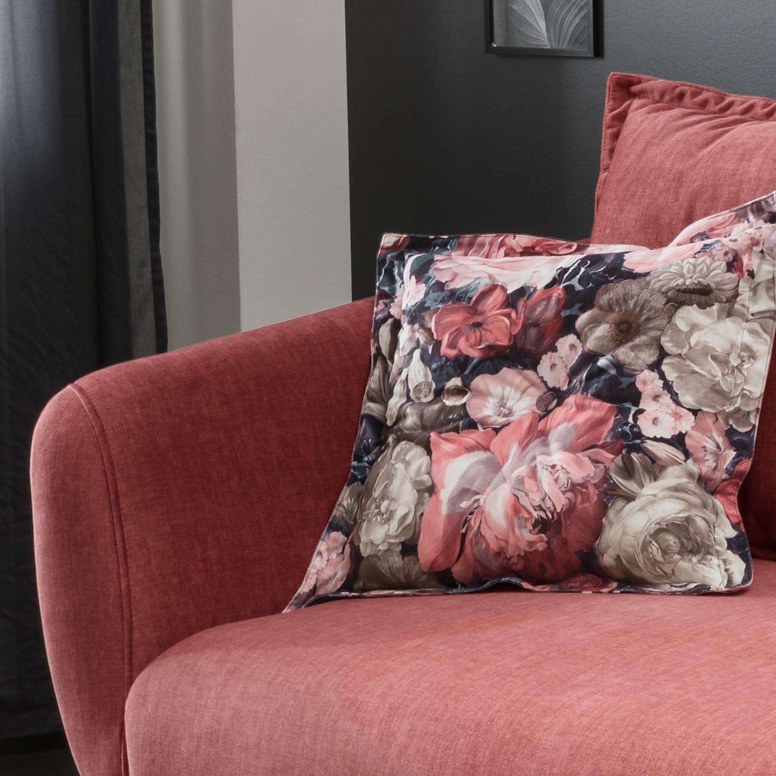 Sofa mit Velours-Bezug
