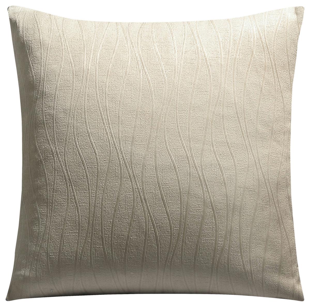 Zierkissen Tammy - Salbeigrün/Silberfarben, MODERN, Textil (45/45cm) - Luca Bessoni