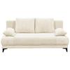 Schlafsofa Sally Weiß B: 211 cm - Schwarz/Weiß, KONVENTIONELL, Textil (211/96/105cm) - MID.YOU