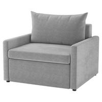 Schlafsessel Cologne Grau B: 92cm - Schwarz/Grau, Design, Textil (92/89/103cm) - MID.YOU