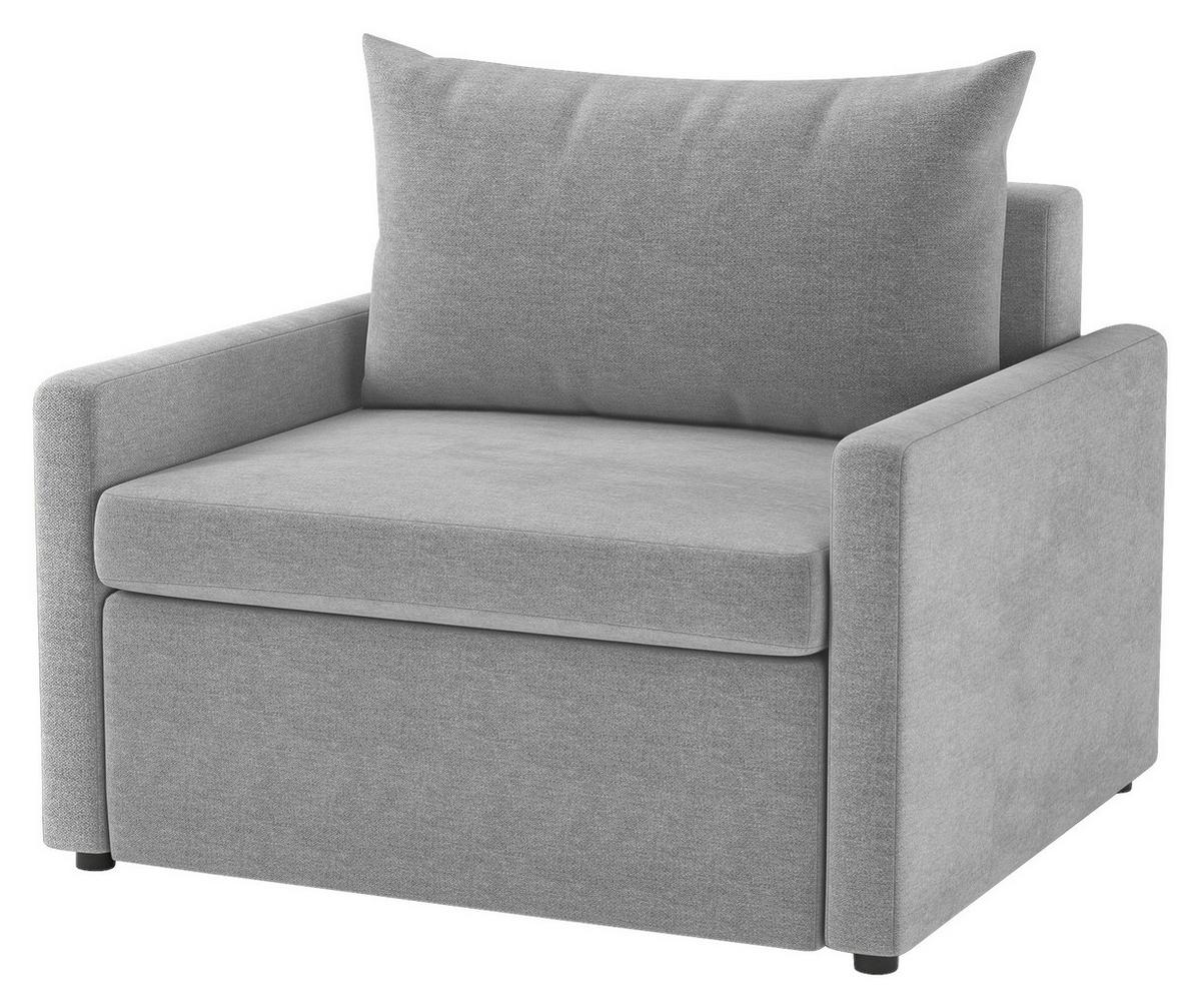 Schlafsessel Cologne Grau B: 92cm - Schwarz/Grau, Design, Textil (92/89/103cm) - MID.YOU