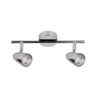LED-DECKENSTRAHLER 92-49575 LIBERTY - Chromfarben, KONVENTIONELL, Metall (33/33/9cm)