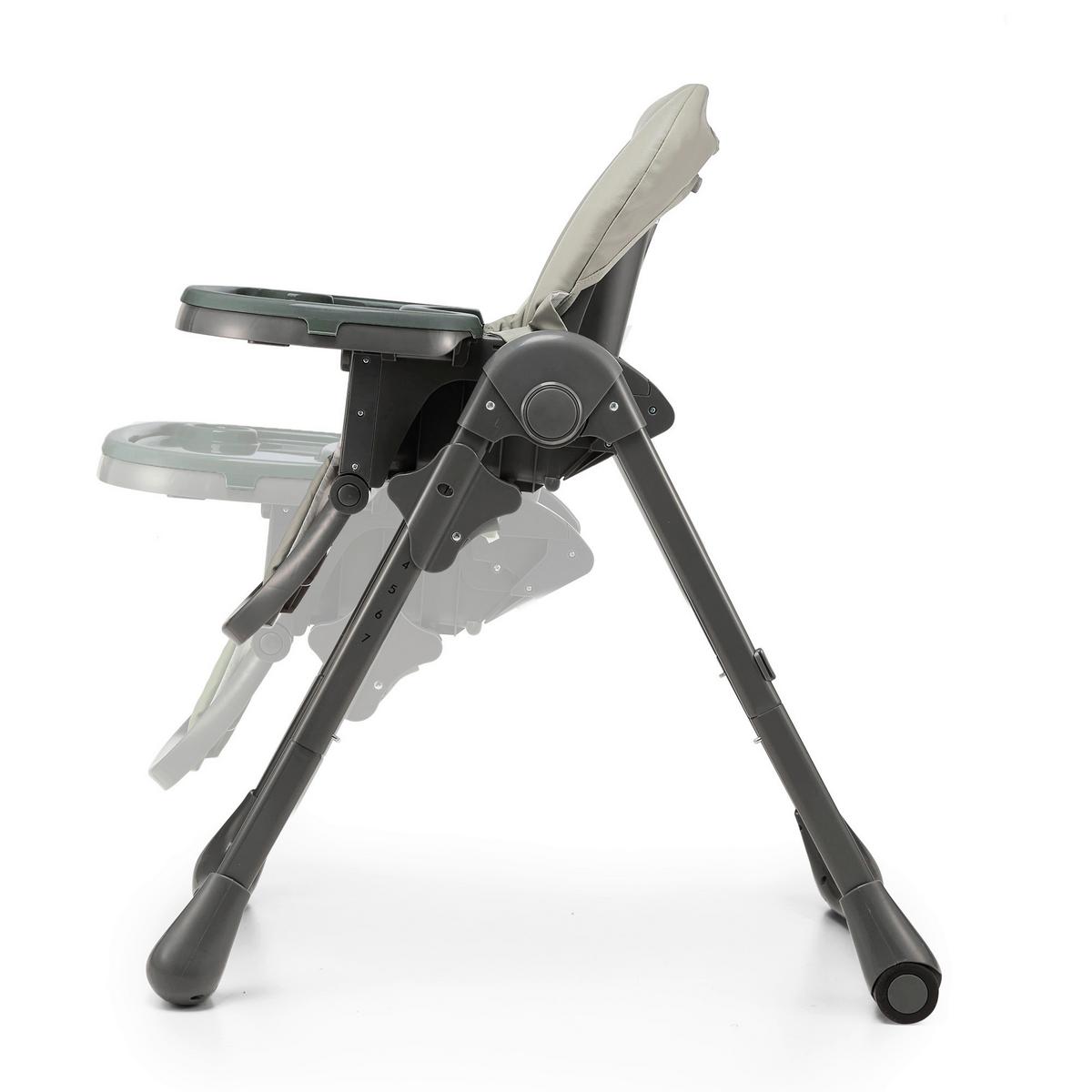 Hochstuhl Tummie Grau, B/H/T: 55,501x84,5cm - Grau, Basics (55.5/101/84.5cm) - Kinderkraft