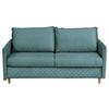 Schlafsofa Sana Graublau B: 175 cm - Graublau/Naturfarben, Design, Textil (175/95/103cm) - Livetastic